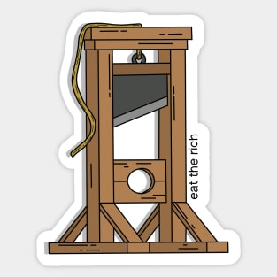 Guillotine Sticker